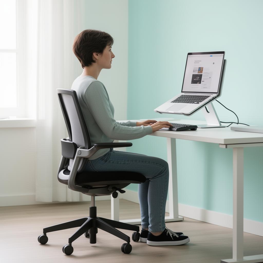 Posture au bureau : éviter les douleurs cervicales