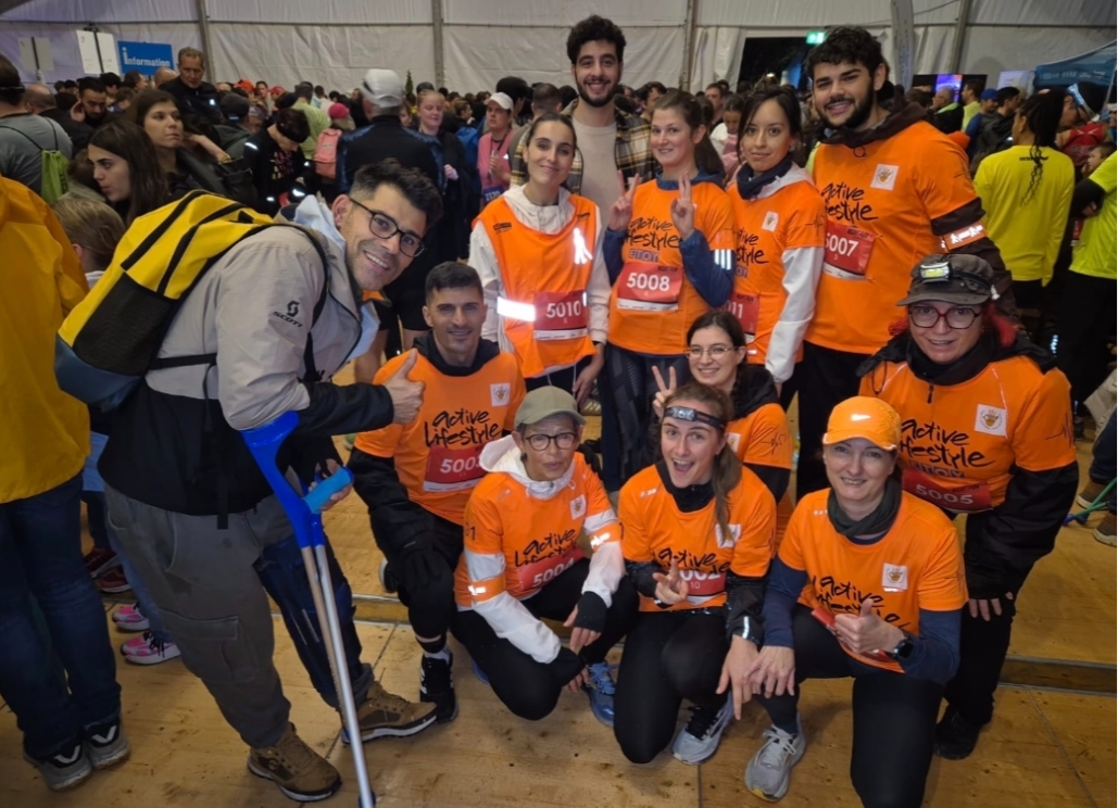 Équipe PhysioMob à la Night Run de Morges 2025