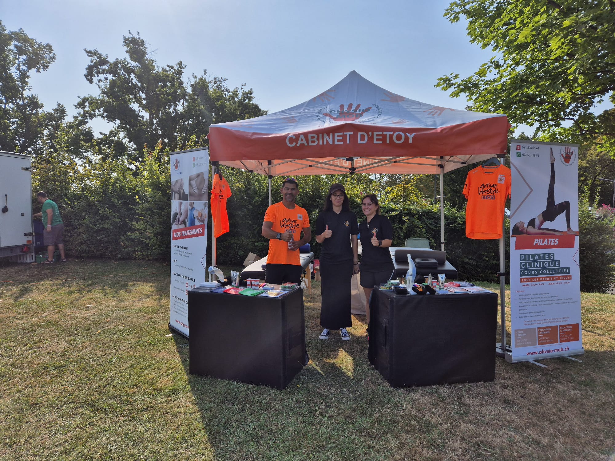 Stand du Cabinet d'Etoy aux Girons de St Prex 2025